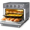 WEESTA Air Fryer Toaster Oven 24 Quart - 7-In-1 Convection Oven with Air Fry, Roast, Toast, Broil & Bake Function - Air Fry Toaster Oven for Counterto